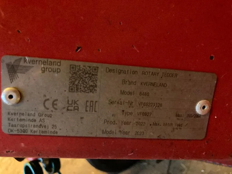 Fenaison KVERNELAND 8480