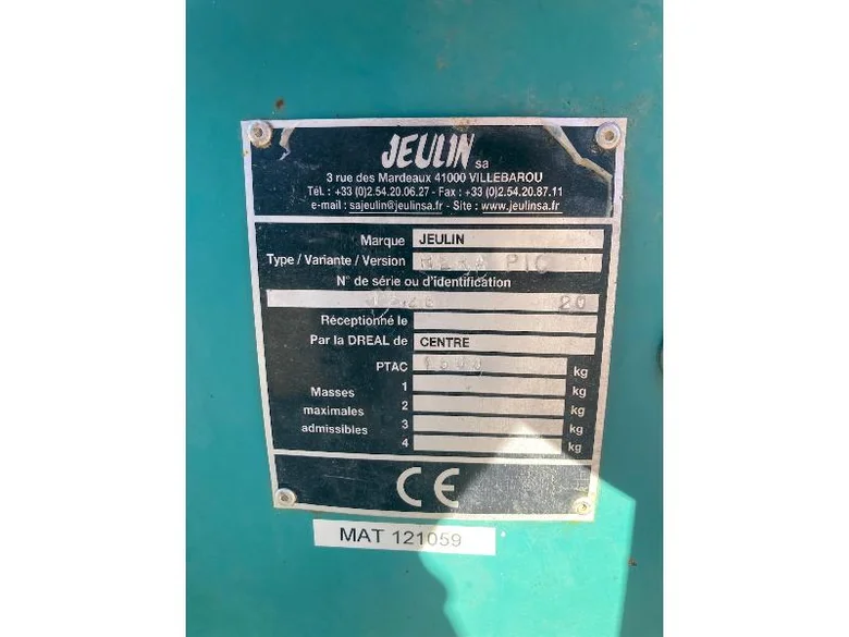 Matériels d'élevage JEULIN HERA PIC